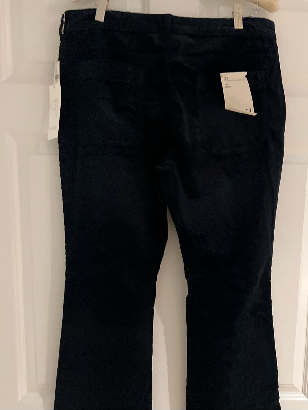 Women's pilcro icon flare  Black Corduroy Pants